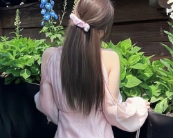 优雅迷人发型模板 轻松打造背影女神