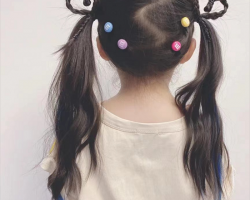 幼儿园小女孩发型 可爱软萌扎发设计