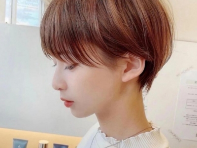 日系露耳女生短发 简约干练非常清爽