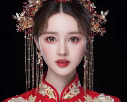 绝美中式新娘发型 高贵端庄优雅得体