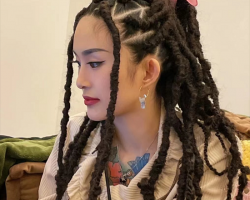 非洲辫之实心辫 最新脏辫发型