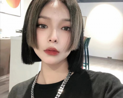减龄公主切短发 大脸小脸都适合
