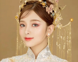 时尚中式新娘发型 古香古色美翻天