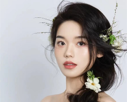 森系鲜花新娘造型 温婉仙气又灵动