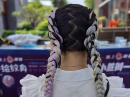 酷炫超A女生拳击辫 音乐节、度假个性编发