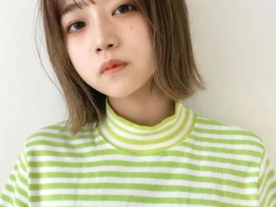 日系齐脸短发推荐 修颜显嫩短发控必备