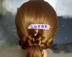 简单易上手的编发 中长发编发图解