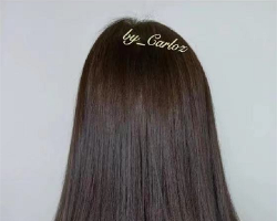 C卷内扣梨花头 甜美清新巨洋气