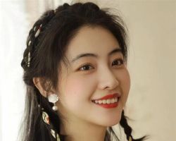 文艺风长发半编发 复古or甜美二选一