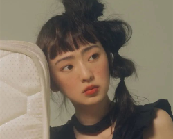 韩式女生刘海范本 眉上or齐刘海巨修颜