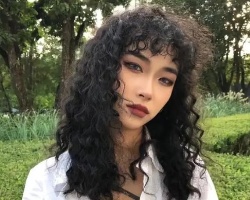 显发量烫全头发型 洋气时髦不用打理