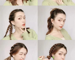 秋冬编发教程合集 款款简单又易学