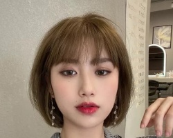 女生百搭波波头短发 最经典的发型永不过时