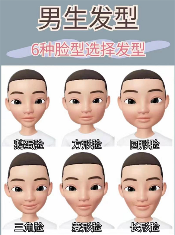 你的脸型适合什么发型 男生发型脸型搭配设计