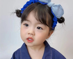 2-5岁小女孩扎发 幼儿园扎发范本