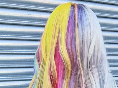 今年一定要染的发色 美艳绝伦“彩虹色”