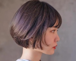 最流行的波波头短发 跟着剪美上一整年