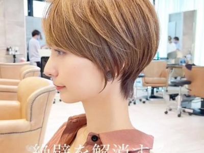 日系清爽短发推荐 好看免打理女生必剪