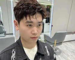 蓬松帅气男士烫发 款款个性酷到不行