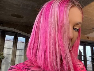 粉色染发发型效果图 美到极致的仙女发色