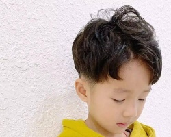时尚帅气男童短发 小男孩个性短发推荐
