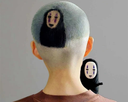 与众不同男士寸头 个性寸头画染设计