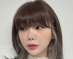 洋气惹眼耳边染造型 时髦精今年必染发色