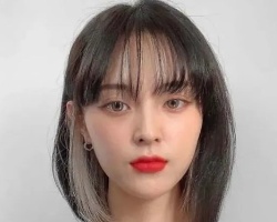 时髦洋气耳边染发设计 换上耳边染打造极致美