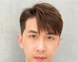 2023男士服帖烫发型 粗硬发质头发炸的适用