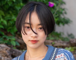 清爽波波头短发 人见人爱的发型