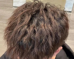 夏季清爽男生烫发 渣男锡纸烫帅翻了