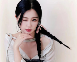 甜酷麻花辫发型 女明星同款编发
