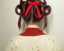 日常汉服发型教程 手把手教你编头发