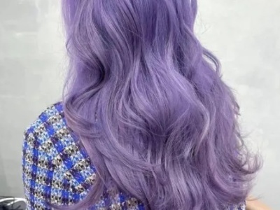 高人气显白发色推荐 蓝紫色仙气唯美又迷