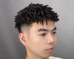 个性酷炫黑人烫 高级时髦复古吸睛