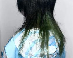 酷炫水母鲻鱼头 细软扁塌发必剪