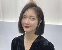 直发怎么剪好看 首选一刀切短直发