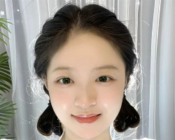 爱心双丸子头编发图解 俏皮鬼马清爽减龄
