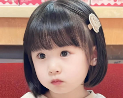 灵动可爱波波头 小女孩人气短发