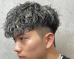 今年新款男士烫发 锡纸烫发型正流行