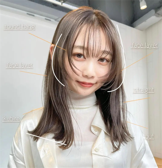 圆脸方脸发型推荐 温柔优雅显脸小