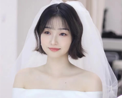 短发新娘LOOK 清新不失少女感
