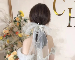 韩式新娘迎宾发型 温柔端庄元气减龄