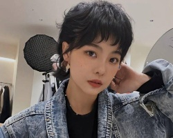 短发适合什刘海 狗啃刘海又酷又美