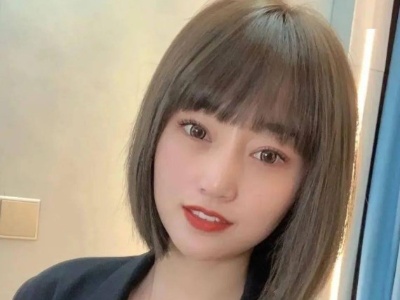 女生直发短发造型 短直发清新甜美又干练