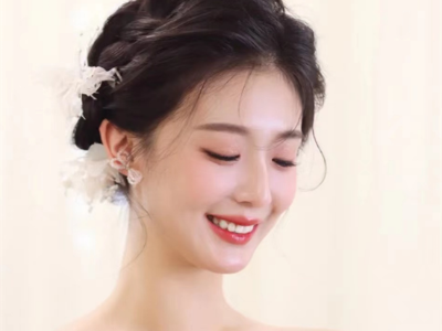 绝美韩式新娘发型 优雅清丽仙气满满