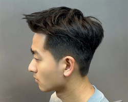 韩式小平头发型 财阀风男士短发
