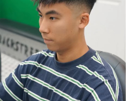 男生流行烫发分享 帅哥同款锡纸烫