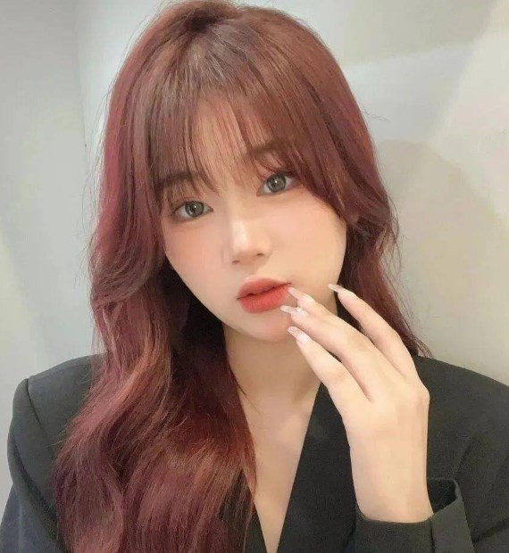 韩式长发大卷发型图片 唯美浪漫显发量不显老