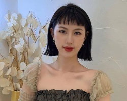 眉上刘海发型推荐 时髦又洋气酷飒美